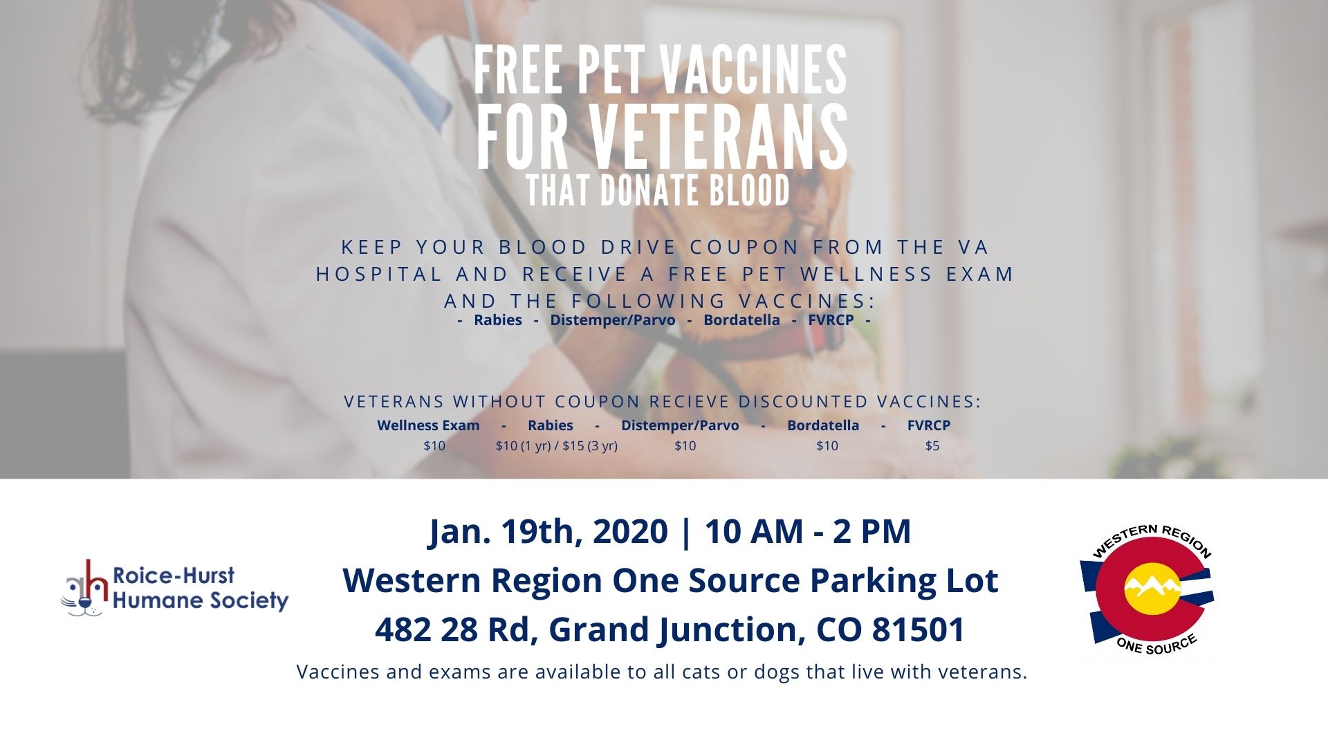Free Pet Vaccines For Veterans